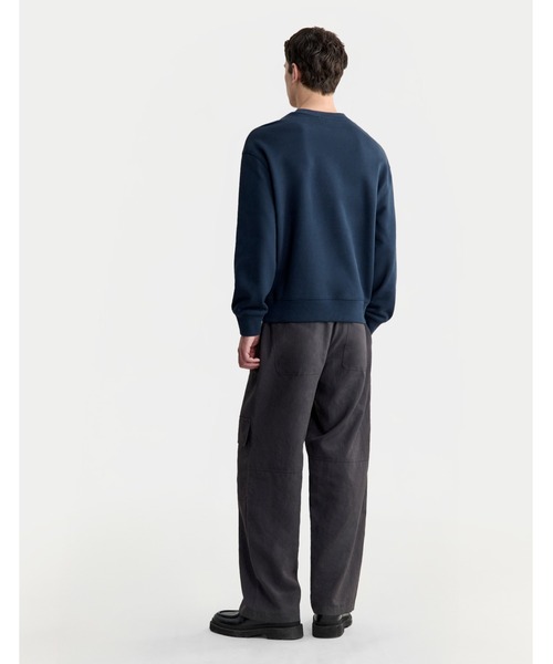 Maison Kitsune(メゾンキツネ)の「FOX HEAD COMFORT SWEATSHIRT(スウェット・メンズ・ブラック/ネイビー/グレー・XL/L/M/S/XS)」の14枚目の写真