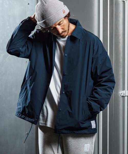 mj10964-matte texture coach jacket コーチジャケット(WR25W-22)