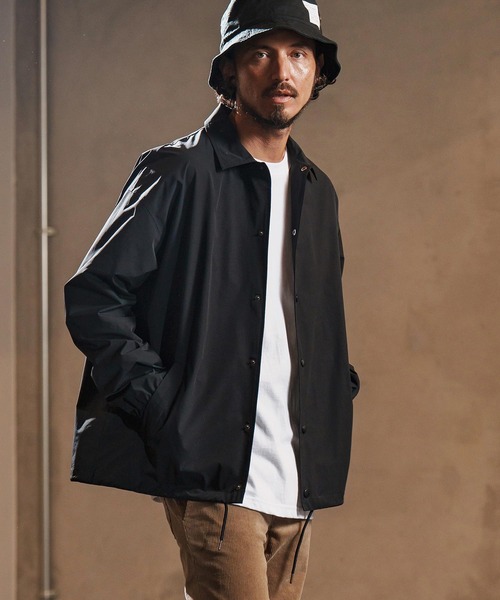 mj10964-matte texture coach jacket コーチジャケット(WR25W-22)