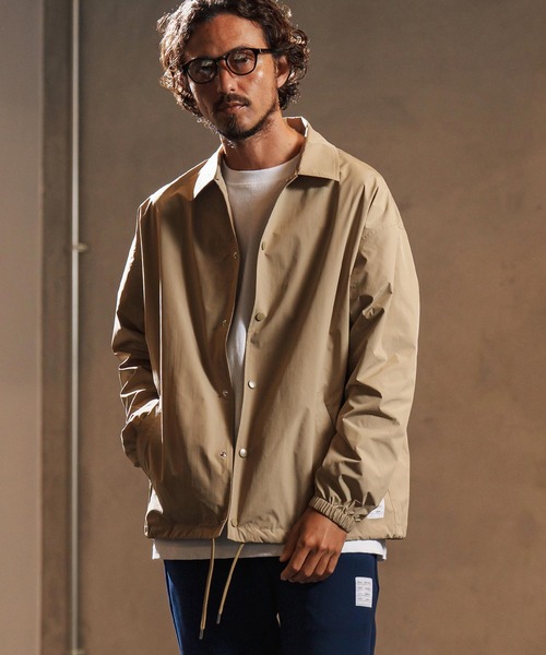 mj10964-matte texture coach jacket コーチジャケット(WR25W-22)