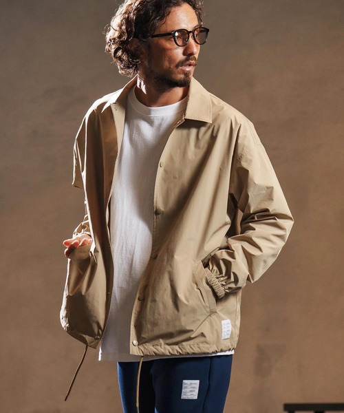 mj10964-matte texture coach jacket コーチジャケット(WR25W-22)