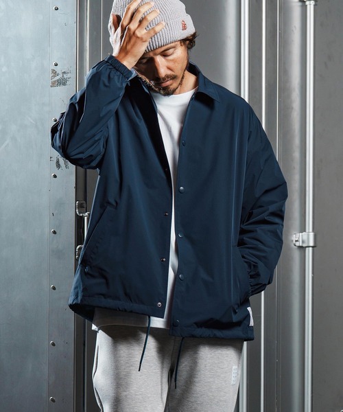 mj10964-matte texture coach jacket コーチジャケット(WR25W-22
