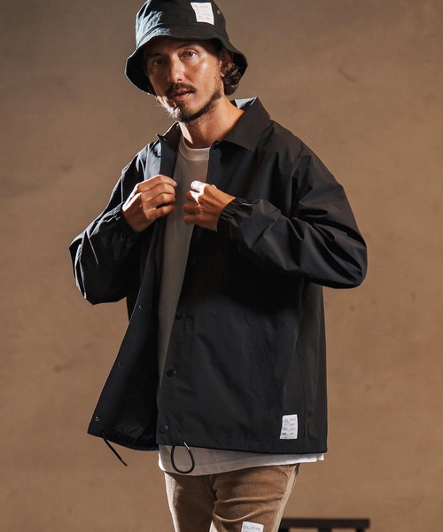mj10964-matte texture coach jacket コーチジャケット(WR25W-22)