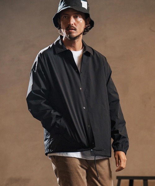 mj10964-matte texture coach jacket コーチジャケット(WR25W-22)