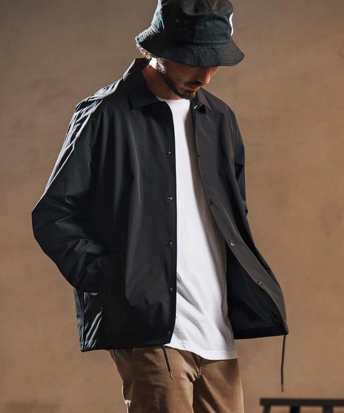 mj10964-matte texture coach jacket コーチジャケット(WR25W-22)