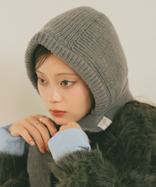 マフラータイニットフーディー/バラクラバ（マフラー）｜VANNIE U