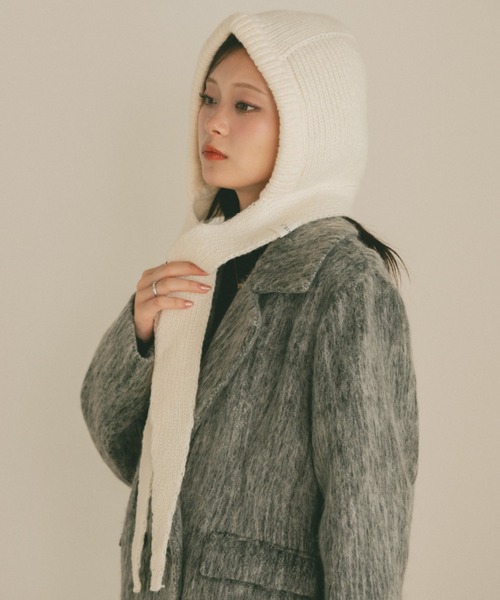 マフラータイニットフーディー/バラクラバ（マフラー）｜VANNIE U