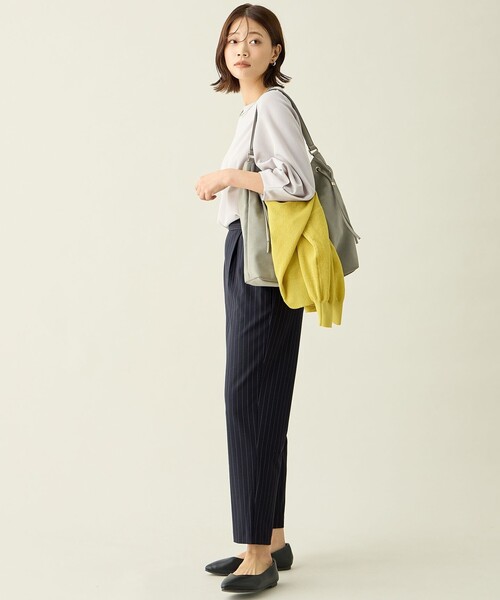 ANY(エニィ)の「【6サイズ展開/ウエストゴム】イージーテーパードパンツ(その他パンツ・レディース・ブラック系/ネイビー系1/グレー系/ワイン系・SMALL/ST/MEDIUM/MT/LARGE/LT)」の21枚目の写真