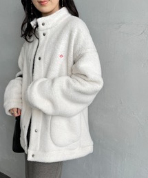 DANTON（ダントン）の「【WEB先行予約】[DANTON/ダントン] スタンドカラー ダブルフェイスボアフリースカーディガン(WEB限定)（ブルゾン）」