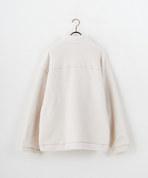 WEB限定】[DANTON/ダントン] スタンドカラー ダブルフェイスボア