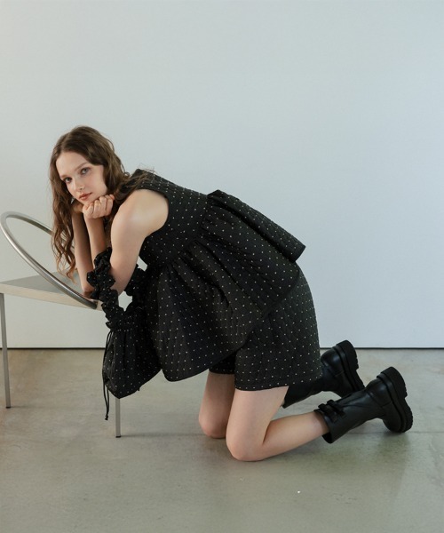 DONOBAN（ドノバン）の「ドットキルティングショートパンツ（その他パンツ・レディース・ブラック・ONE）」の10枚目の写真