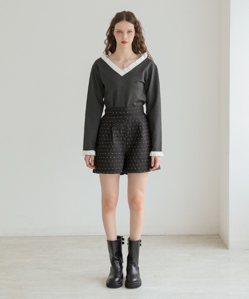 DONOBAN（ドノバン）の「ドットキルティングショートパンツ（その他パンツ・レディース・ブラック・ONE）」の17枚目の写真