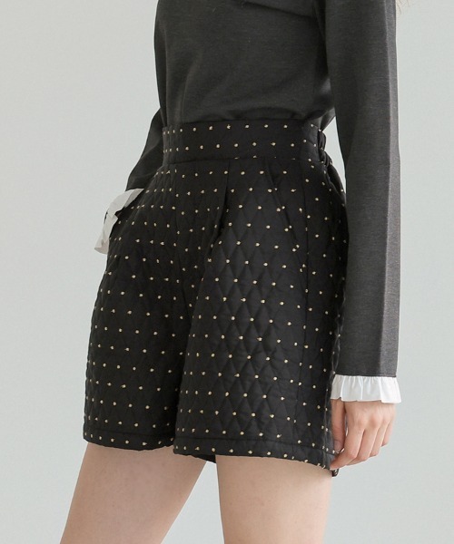 DONOBAN（ドノバン）の「ドットキルティングショートパンツ（その他パンツ・レディース・ブラック・ONE）」の18枚目の写真