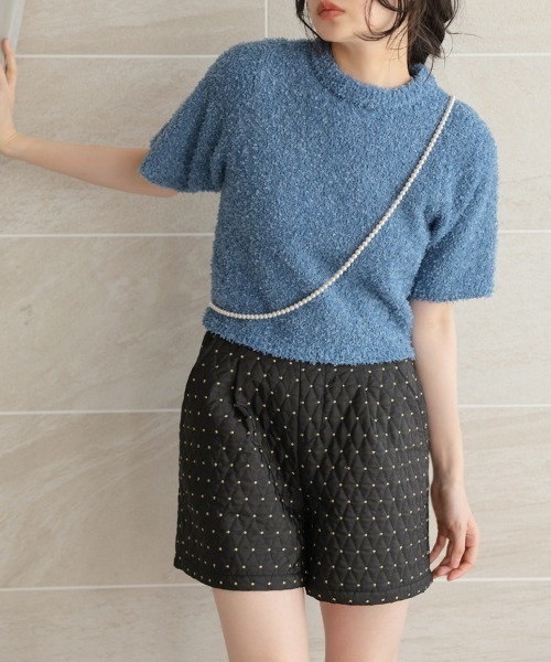 ドノバン（DONOBAN）/【Donoban】ドットキルティングショートパンツ ドットキルティングショートパンツ（その他パンツ）｜DONOBAN