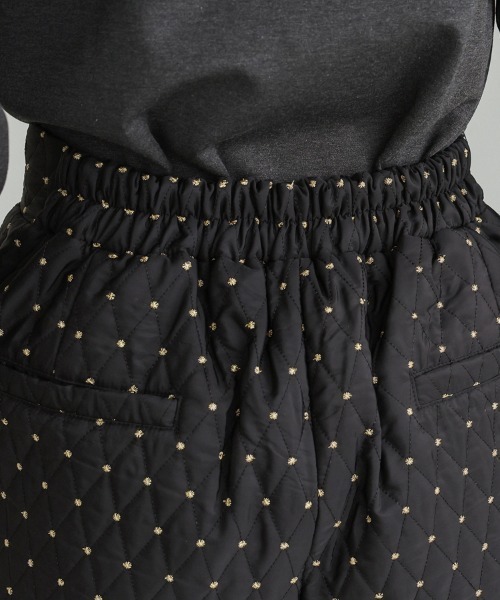 DONOBAN（ドノバン）の「ドットキルティングショートパンツ（その他パンツ・レディース・ブラック・ONE）」の4枚目の写真