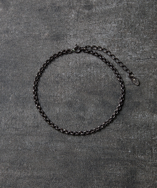 THEFT（セフト）の「THEFT セフト / AZUKI  SILVER CHAIN ANKLET シルバー925アズキチェーンアンクレット（アンクレット・メンズ・シルバー・FREE）」の3枚目の写真