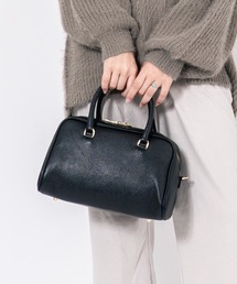 AULENTTI | 【AULENTTI/オウレンティ】2WAY レザー ミニボストンバッグ イタリア製(ボストンバッグ)