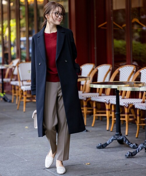 ANY SIS（エニィスィス）の「CICA加工 ビューティドルマン ニット（ニット/セーター・レディース・ブラック系/ベージュ系/ダークグリーン系/アイボリー系/ネイビー系/ピンク系/ライトグレー系/ワイン系/ダルブルー系/ライトイエロー系・MEDIUM）」の15枚目の写真