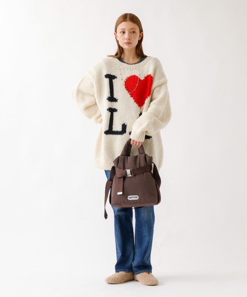 OUTDOOR PRODUCTS(アウトドアプロダクツ)の「【OUTDOOR PRODUCTS / アウトドアプロダクツ】2wayTote S/巾着ショルダーバッグ/2way/巾着/Sサイズ【WEB限定】(ショルダーバッグ・レディース・チャコールグレー/シルバー/ブラック/オレンジ/ブラウン/インディゴブルー/アイボリー/モカ・フリー)」の15枚目の写真