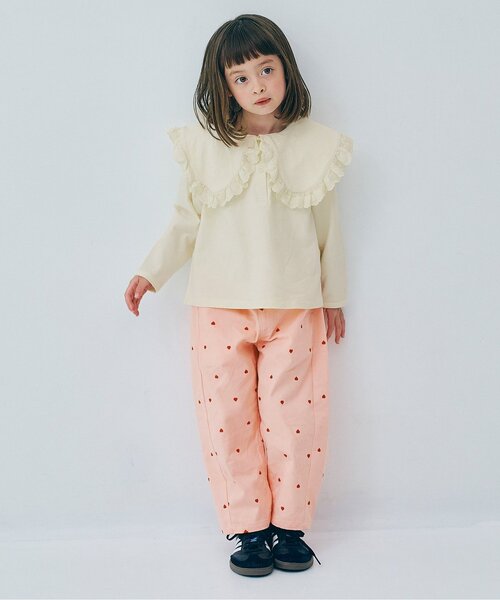 美品　ebure レースフリル　カットソー　38 シャツ 美品 ebure レースフリル カットソー 38 シャツ 美品 ebure レース