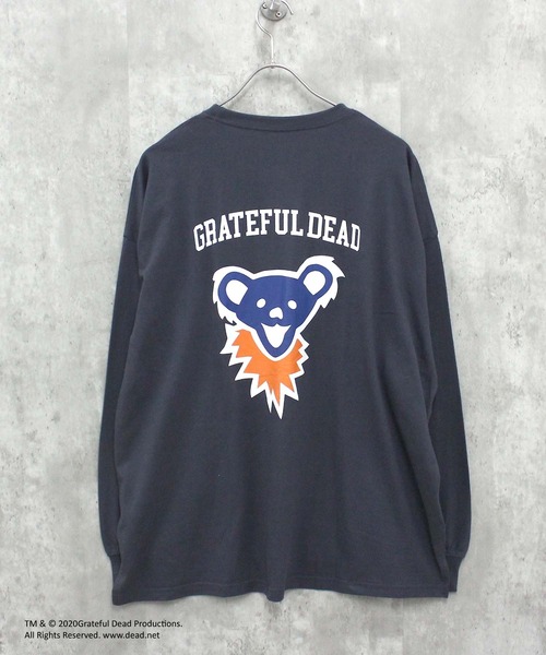 Grateful Dead(グレイトフルデッド)の「メンズ GRATEFUL DEAD グレイトフルデッド オーバーサイズ ロンT(スウェット・メンズ・ダークグリーン/ベージュ/オフホワイト/ホワイト系その他/杢グレー/ベージュ系その他/グリーン系その他/ブルー系その他/ブラック系その他2/グレー系その他2/オレンジ/グレー系その他3/パープル/ホワイト系その他3/ホワイト系その他2/ブラック系その他・M/L/XL)」の10枚目の写真