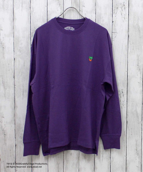 Grateful Dead(グレイトフルデッド)の「メンズ GRATEFUL DEAD グレイトフルデッド オーバーサイズ ロンT(スウェット・メンズ・ダークグリーン/ベージュ/オフホワイト/ホワイト系その他/杢グレー/ベージュ系その他/グリーン系その他/ブルー系その他/ブラック系その他2/グレー系その他2/オレンジ/グレー系その他3/パープル/ホワイト系その他3/ホワイト系その他2/ブラック系その他・M/L/XL)」の18枚目の写真
