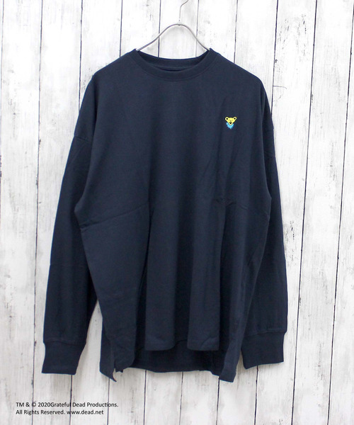 Grateful Dead(グレイトフルデッド)の「メンズ GRATEFUL DEAD グレイトフルデッド オーバーサイズ ロンT(スウェット・メンズ・ダークグリーン/ベージュ/オフホワイト/ホワイト系その他/杢グレー/ベージュ系その他/グリーン系その他/ブルー系その他/ブラック系その他2/グレー系その他2/オレンジ/グレー系その他3/パープル/ホワイト系その他3/ホワイト系その他2/ブラック系その他・M/L/XL)」の20枚目の写真