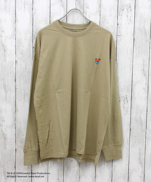Grateful Dead(グレイトフルデッド)の「メンズ GRATEFUL DEAD グレイトフルデッド オーバーサイズ ロンT(スウェット・メンズ・ダークグリーン/ベージュ/オフホワイト/ホワイト系その他/杢グレー/ベージュ系その他/グリーン系その他/ブルー系その他/ブラック系その他2/グレー系その他2/オレンジ/グレー系その他3/パープル/ホワイト系その他3/ホワイト系その他2/ブラック系その他・M/L/XL)」の19枚目の写真