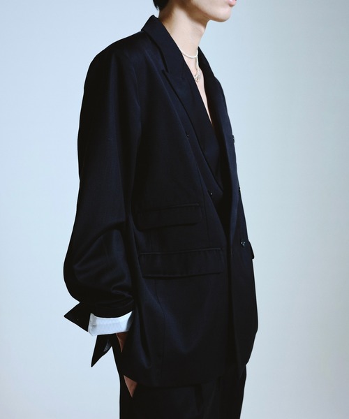 Camphor wood（カンファーウッド）の「double breasted tailored