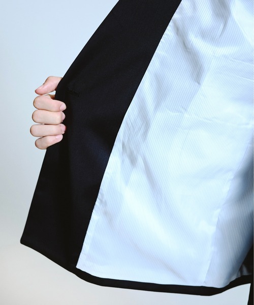 double breasted tailored jacket / ダブルブレストピークド