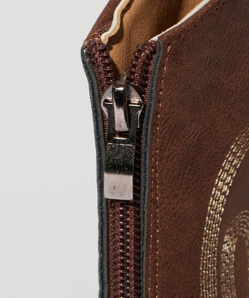 Chick(チック)の「Stitch Western Boots / ステッチウエスタンブーツ(ブーツ・レディース・ダークブラウン/ブラウン・23cm/24cm/22.5cm/23.5cm)」の11枚目の写真