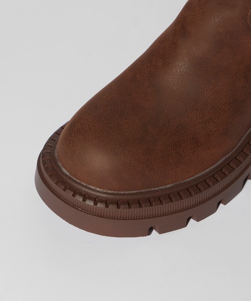 Chick(チック)の「Stitch Western Boots / ステッチウエスタンブーツ(ブーツ・レディース・ダークブラウン/ブラウン・23cm/24cm/22.5cm/23.5cm)」の7枚目の写真