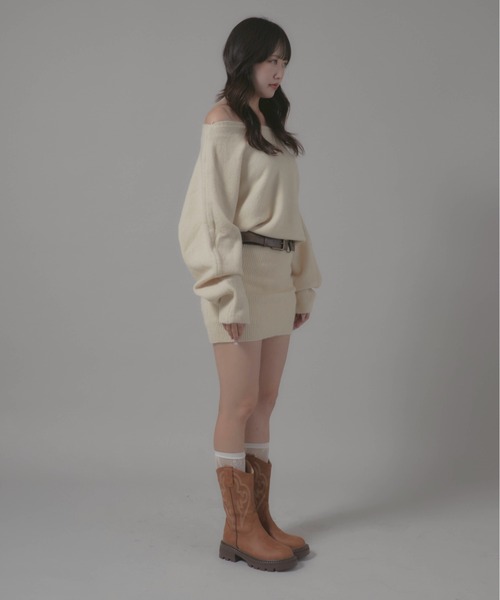 Chick(チック)の「Stitch Western Boots / ステッチウエスタンブーツ(ブーツ・レディース・ダークブラウン/ブラウン・23cm/24cm/22.5cm/23.5cm)」の21枚目の写真