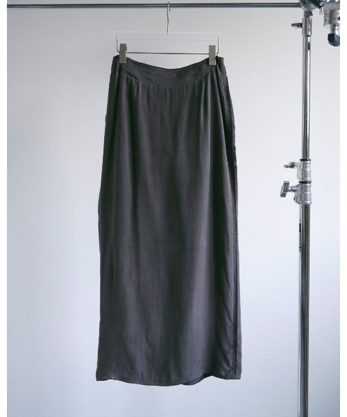 anuke(アンヌーク)の「anuke Mellow Maxi Skirt(スカート・レディース・グレー/ライトブルー・38/36)」の7枚目の写真