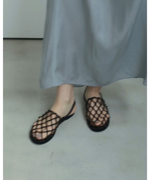 anuke(アンヌーク)の「anuke Mellow Maxi Skirt(スカート・レディース・グレー/ライトブルー・38/36)」の14枚目の写真