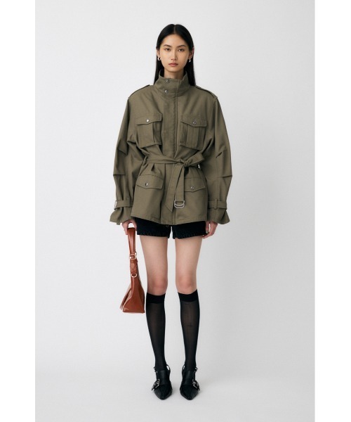 25年AW新作】BELTED CARGO ジャケット（ミリタリージャケット