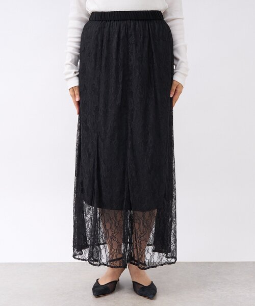 RIVE DROITE（リヴドロワ）の「【アレンジ自在】レースマーメイドスカート（スカート・レディース・ブラウン/ブラック・36/38）」の13枚目の写真