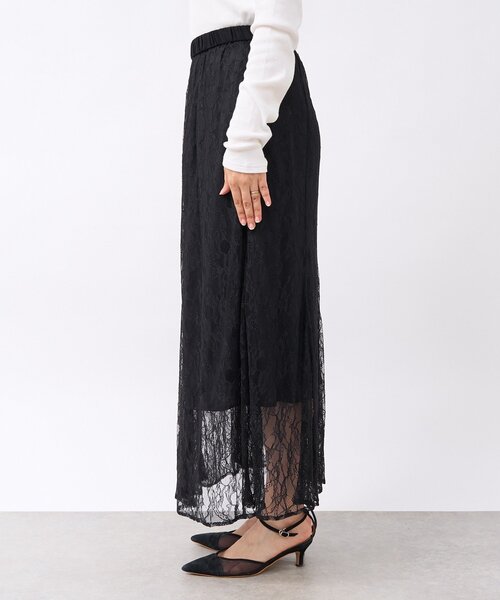 RIVE DROITE（リヴドロワ）の「【アレンジ自在】レースマーメイドスカート（スカート・レディース・ブラウン/ブラック・36/38）」の14枚目の写真