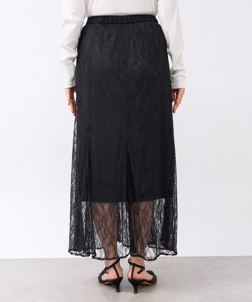 RIVE DROITE（リヴドロワ）の「【アレンジ自在】レースマーメイドスカート（スカート・レディース・ブラウン/ブラック・36/38）」の15枚目の写真
