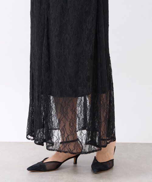 RIVE DROITE（リヴドロワ）の「【アレンジ自在】レースマーメイドスカート（スカート・レディース・ブラウン/ブラック・36/38）」の17枚目の写真