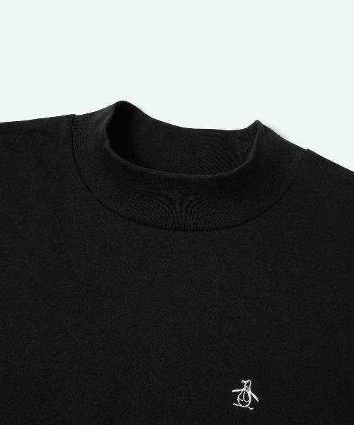 Penguin by Munsingwear（ペンギン バイ マンシングウェア）の「GRAPHIC LONG T-SHIRT（Tシャツ/カットソー・メンズ・ブラック/ホワイト・S/M/L/XL）」の9枚目の写真