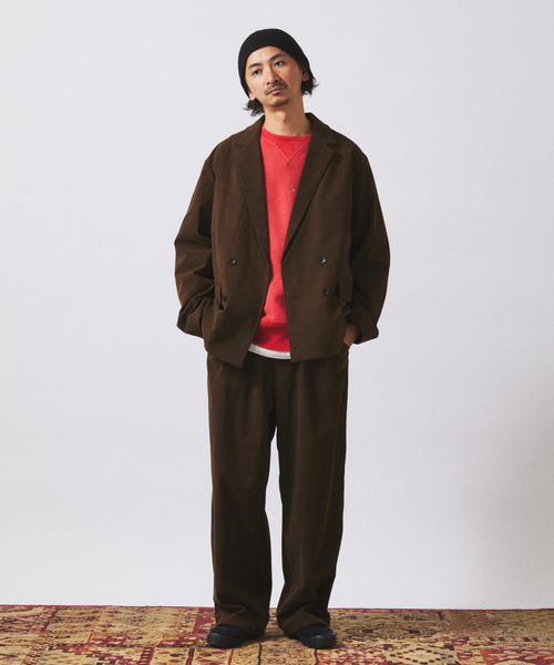 セール】TECH ”SOLOTEX(R)” コーデュロイ ウォッシャブル ダブル