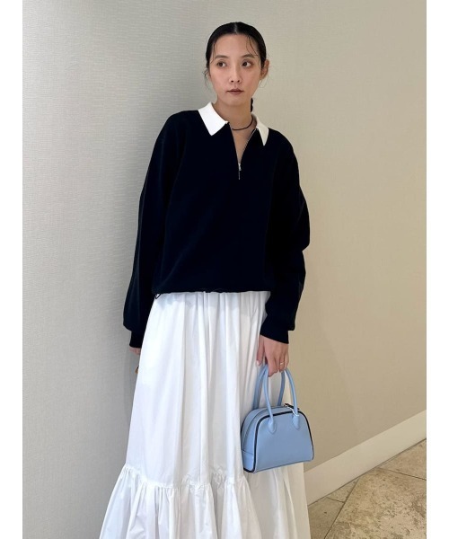 ジップアップニット×スカートセット（ワンピース）｜emmi（エミ）の