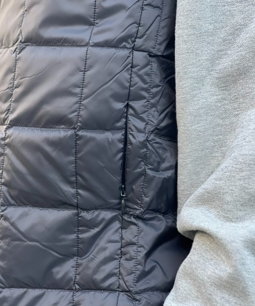 TAION(タイオン)の「【TAION】CREW NECK BUTTON DOWN VEST(ダウンベスト・メンズ・ブラック/タイガーカモ/ダークオリーブ・MEDIUM/X-LARGE/LARGE)」の4枚目の写真