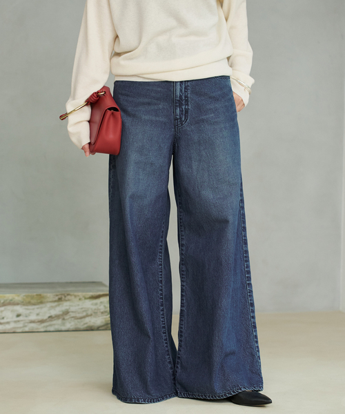 セール】Soft Wide デニム（デニムパンツ）｜Plage（プラージュ）の