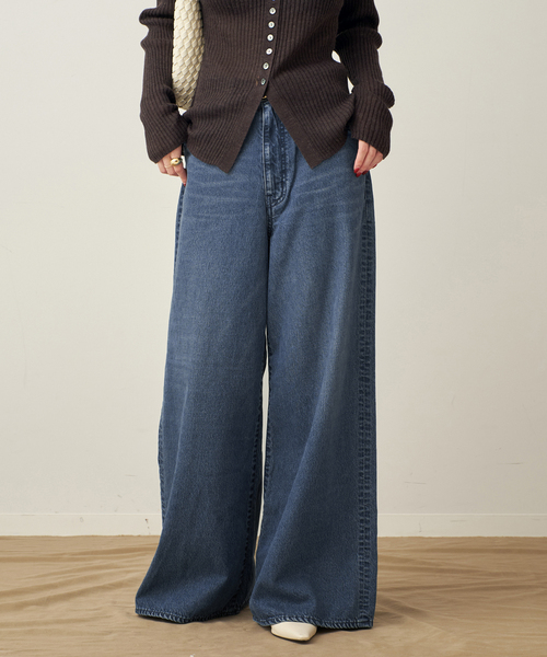 Soft Wide デニム（デニムパンツ）｜Plage（プラージュ）の