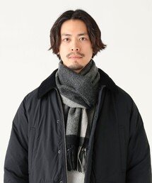 B:MING by BEAMS | ウール ビッグ ストール（ユニセックス）(マフラー)