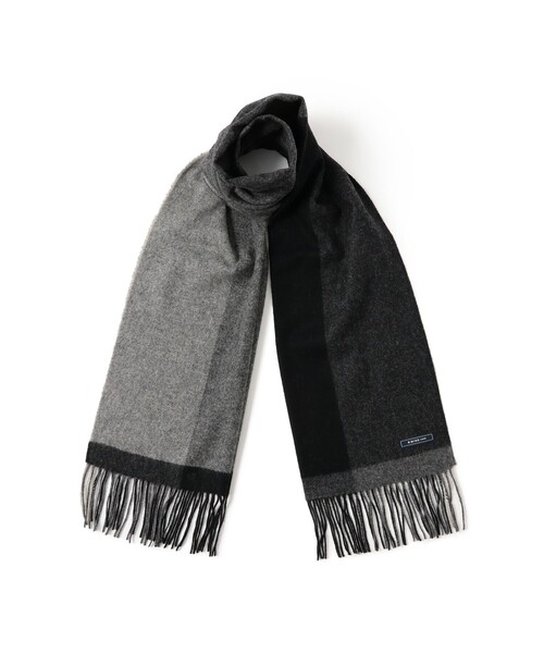 B:MING by BEAMS(ビーミングバイビームス)の「ウール ビッグ ストール(ユニセックス)(マフラー・メンズ・ベージュ/ブラック/ネイビー・ONE SIZE)」の13枚目の写真