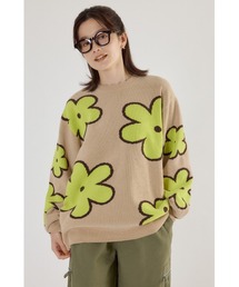 ニット/セーター（花柄・ボタニカル柄）ファッション通販 - ZOZOTOWN