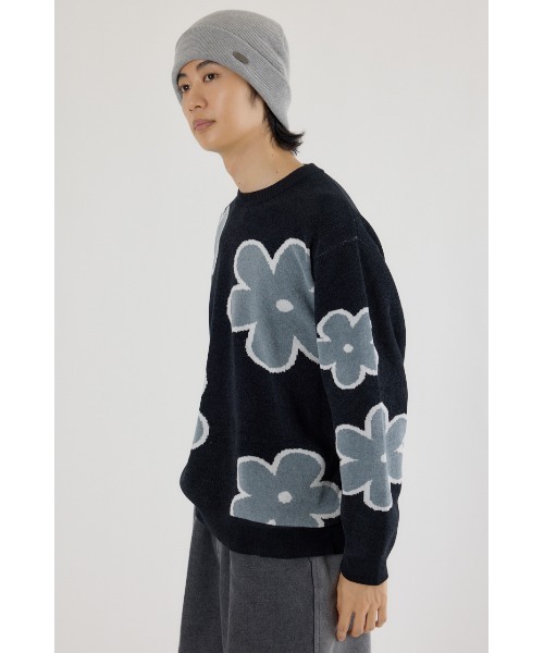 RODEO CROWNS WIDE BOWL（ロデオクラウンズワイドボウル）の「フラワーモールニットトップス（ニット/セーター・レディース・ホワイト系その他/ベージュ系その他/ブラック系その他・FREE）」の16枚目の写真